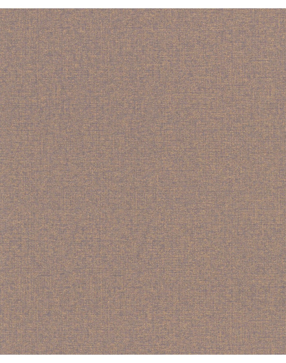 Fialová tapeta so zlatými odleskami a vzorom plátna 226606
